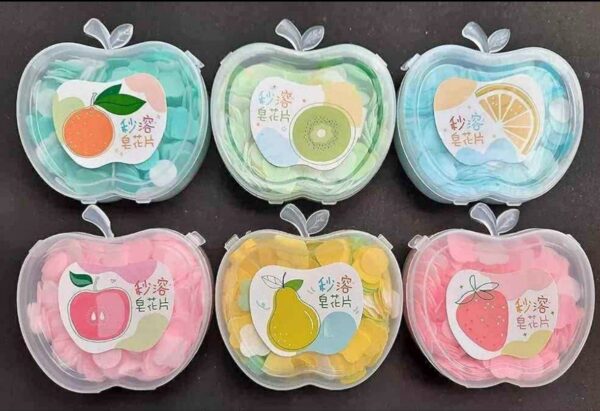 Apple Shape Paper Soap