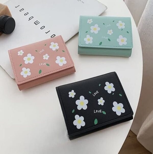 Floral Print Wallet