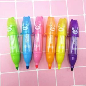 6pcs Baobao Highlighter Pen Box