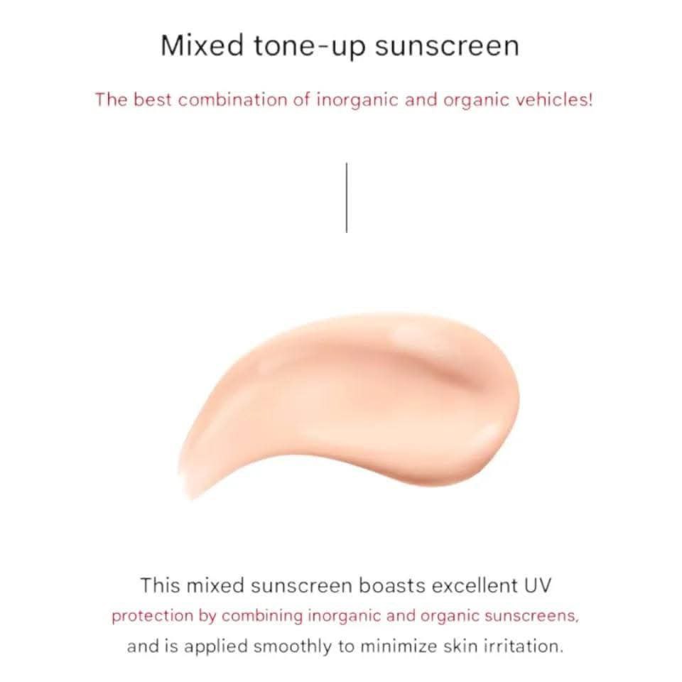3w Clinic Rose Tone Up Sun Cream - Image 3
