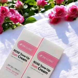 3w Clinic Rose Tone Up Sun Cream