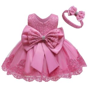 Bow Lace Princess Dress
