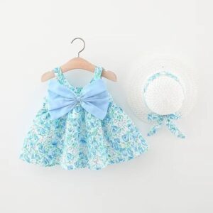 Imported Baby Dress with Hat